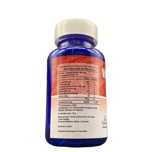 Vitamina E - 30 Cápsulas