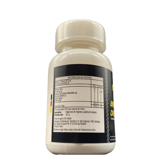 Bisglicinato de Magnesio - 60 Cápsulas