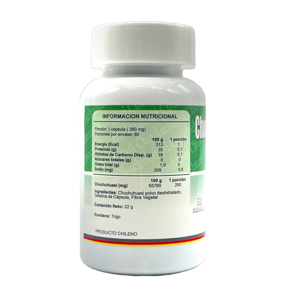 Chuchuhuasi - 60 Cápsulas
