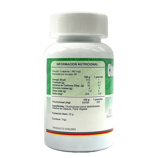 Chuchuhuasi - 60 Cápsulas