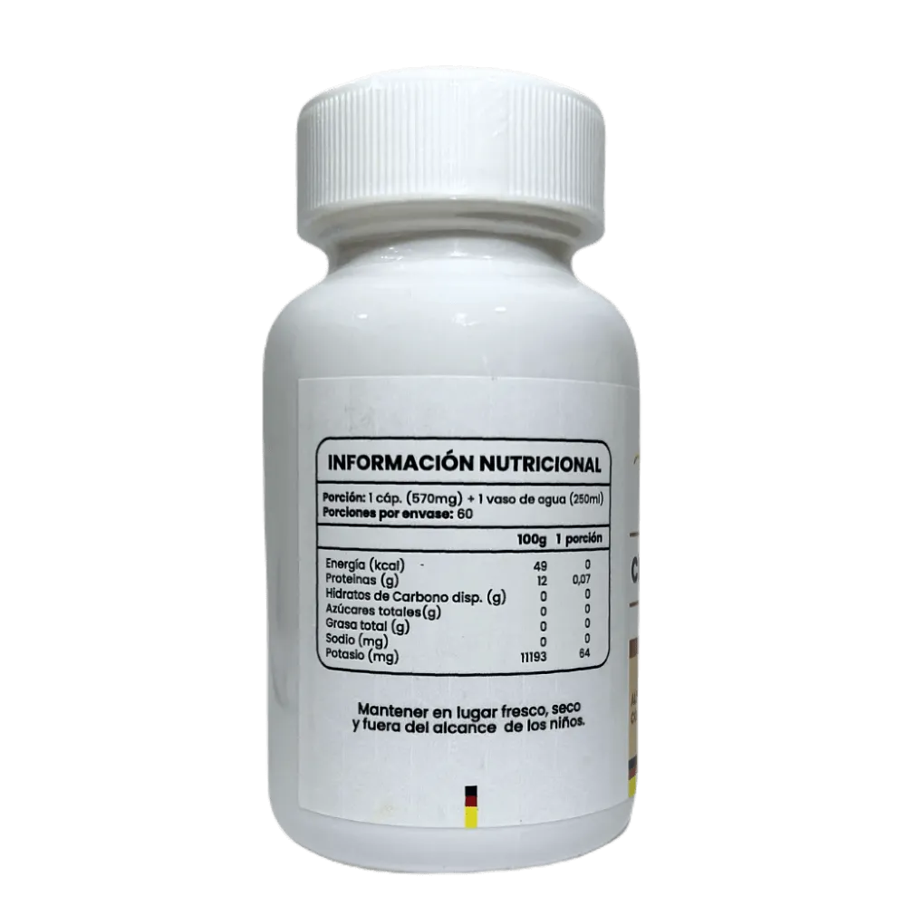 Citrato de Potasio - 60 Cápsulas