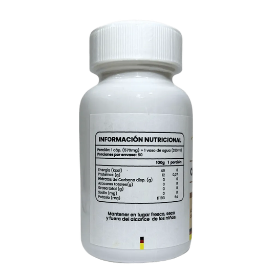 Citrato de Potasio - 60 Cápsulas