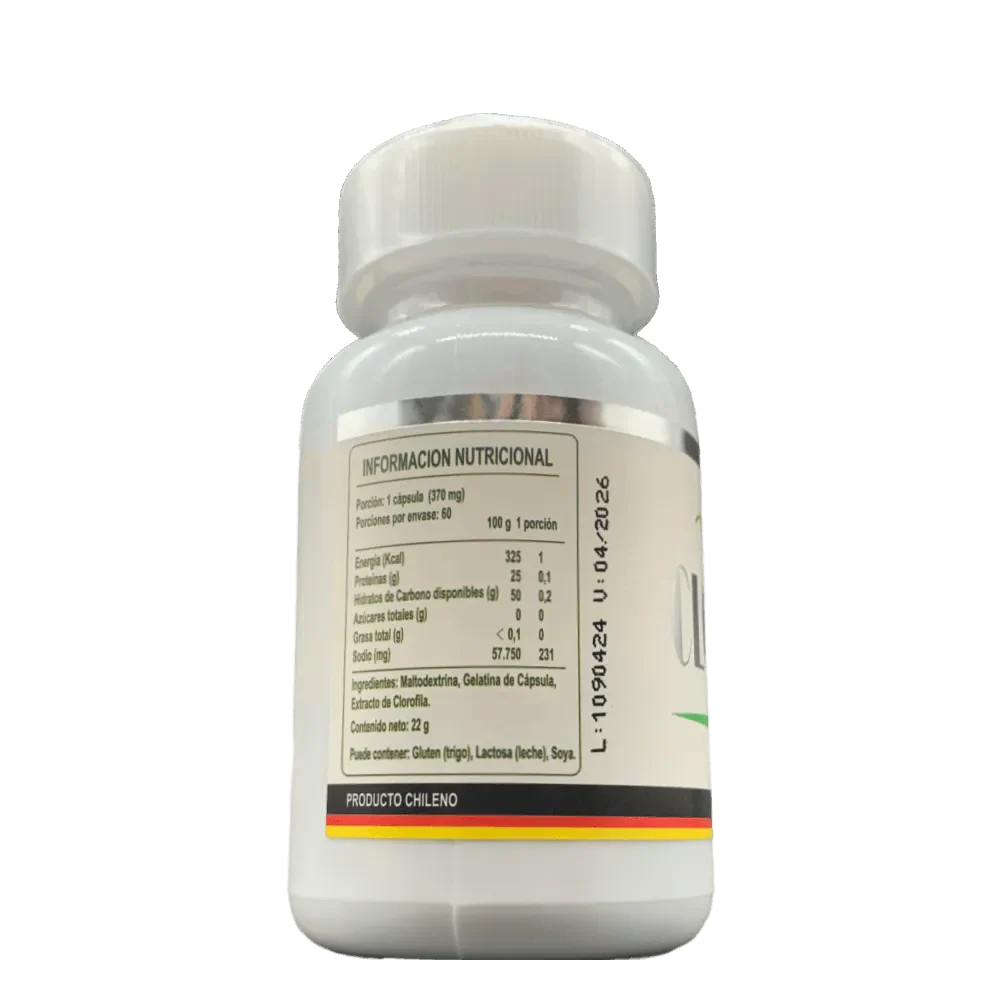 Clorofila - 60 Cápsulas