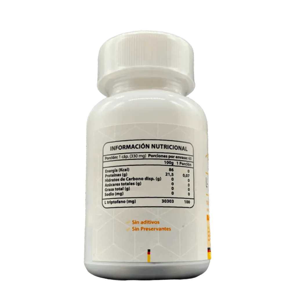L-Triptófano - 60 Cápsulas