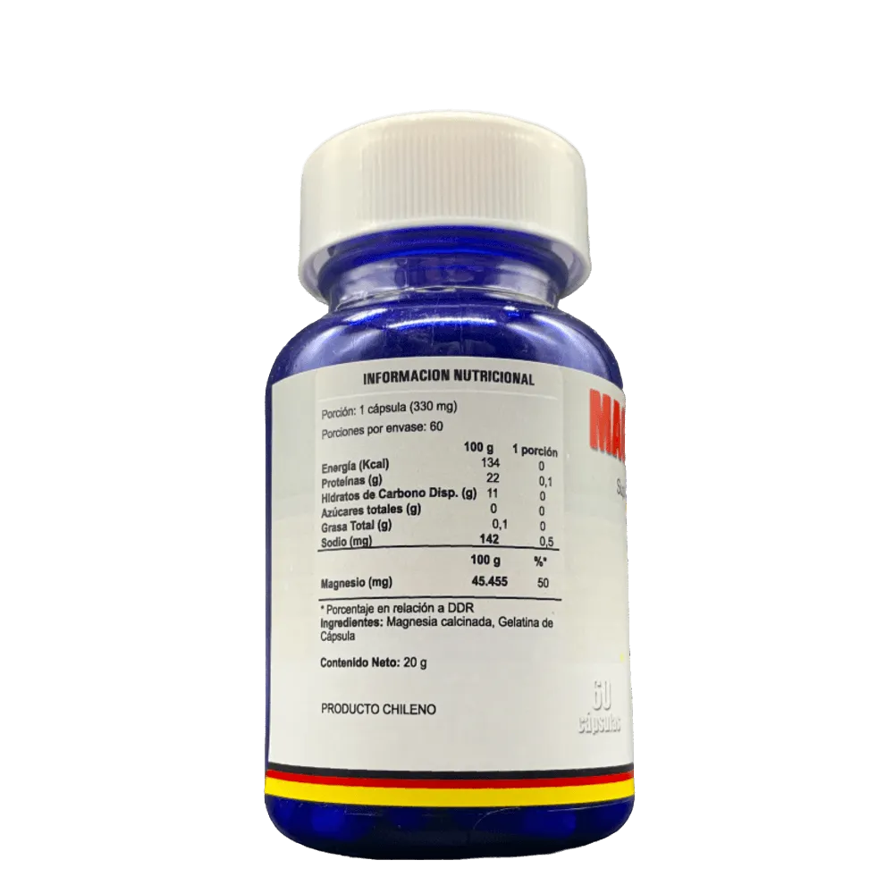 Magnesio - 60 Cápsulas