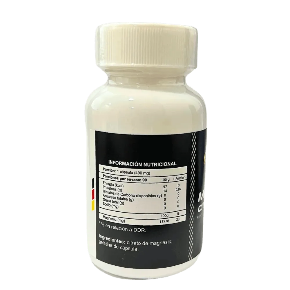 Magnesio Citrato - 90 Cápsulas