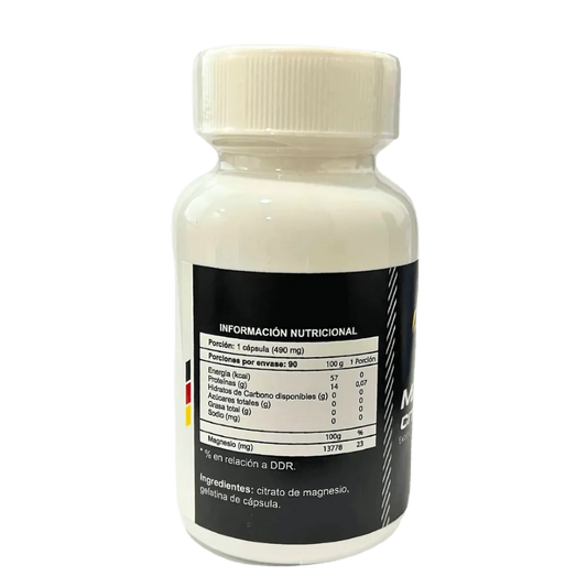 Magnesio Citrato - 90 Cápsulas