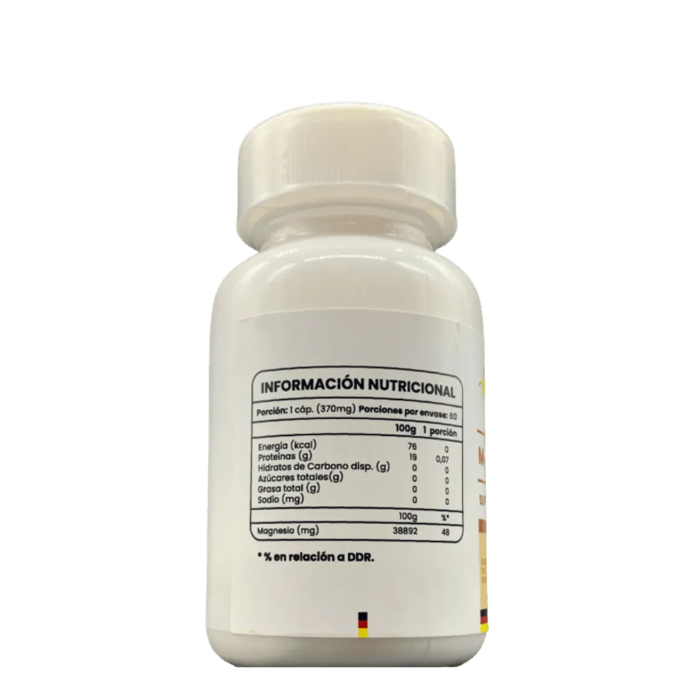 Magnesio Quelado - 60 Cápsulas