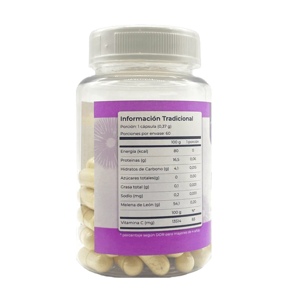 Melena de León - 60 Cápsulas