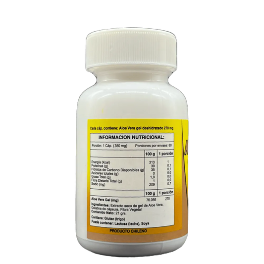 Aloe Vera - 60 Cápsulas