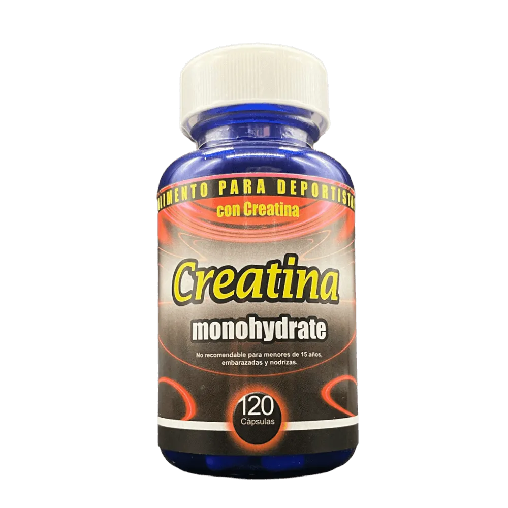 Creatina Monohydrate - 120 Cápsulas
