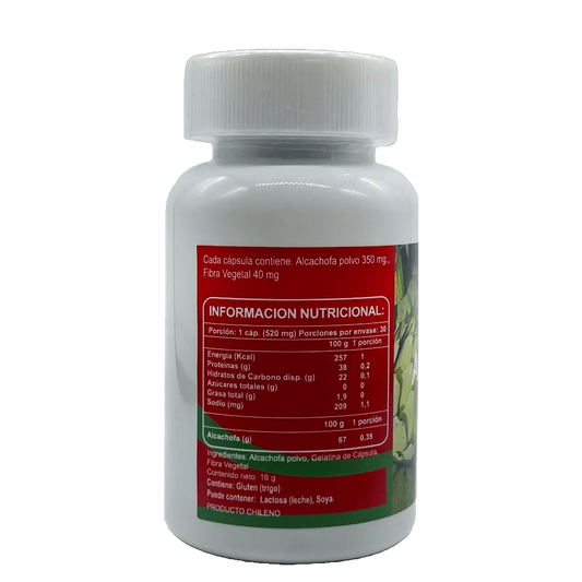 Alcachofa - 30 Cápsulas