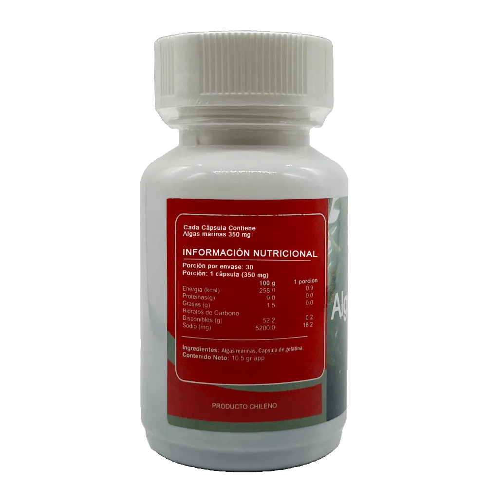 Algas Marinas - 30 Cápsulas
