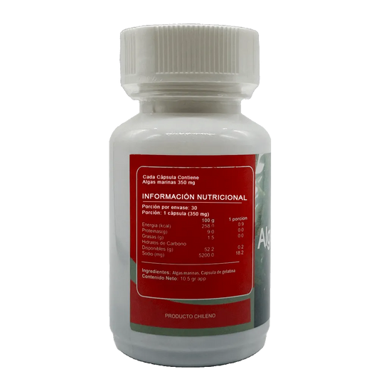 Algas Marinas - 30 Cápsulas