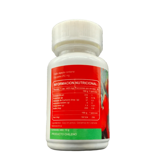 Goji - 30 Cápsulas