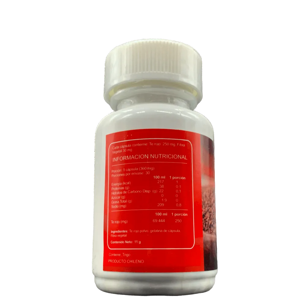 Té Rojo - 30 Cápsulas