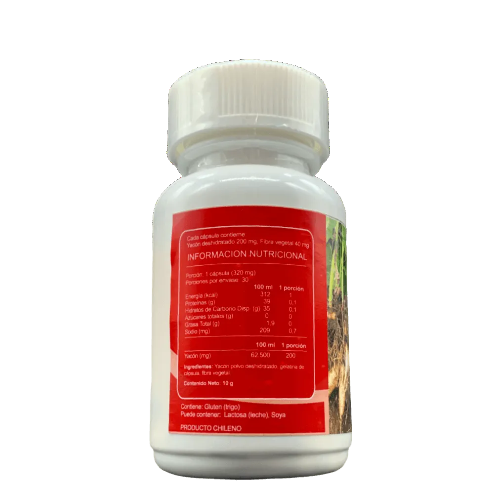 Yacón - 30 Cápsulas
