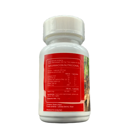 Yacón - 30 Cápsulas