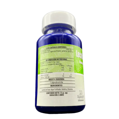 Lecitina de Soya - 30 Cápsulas