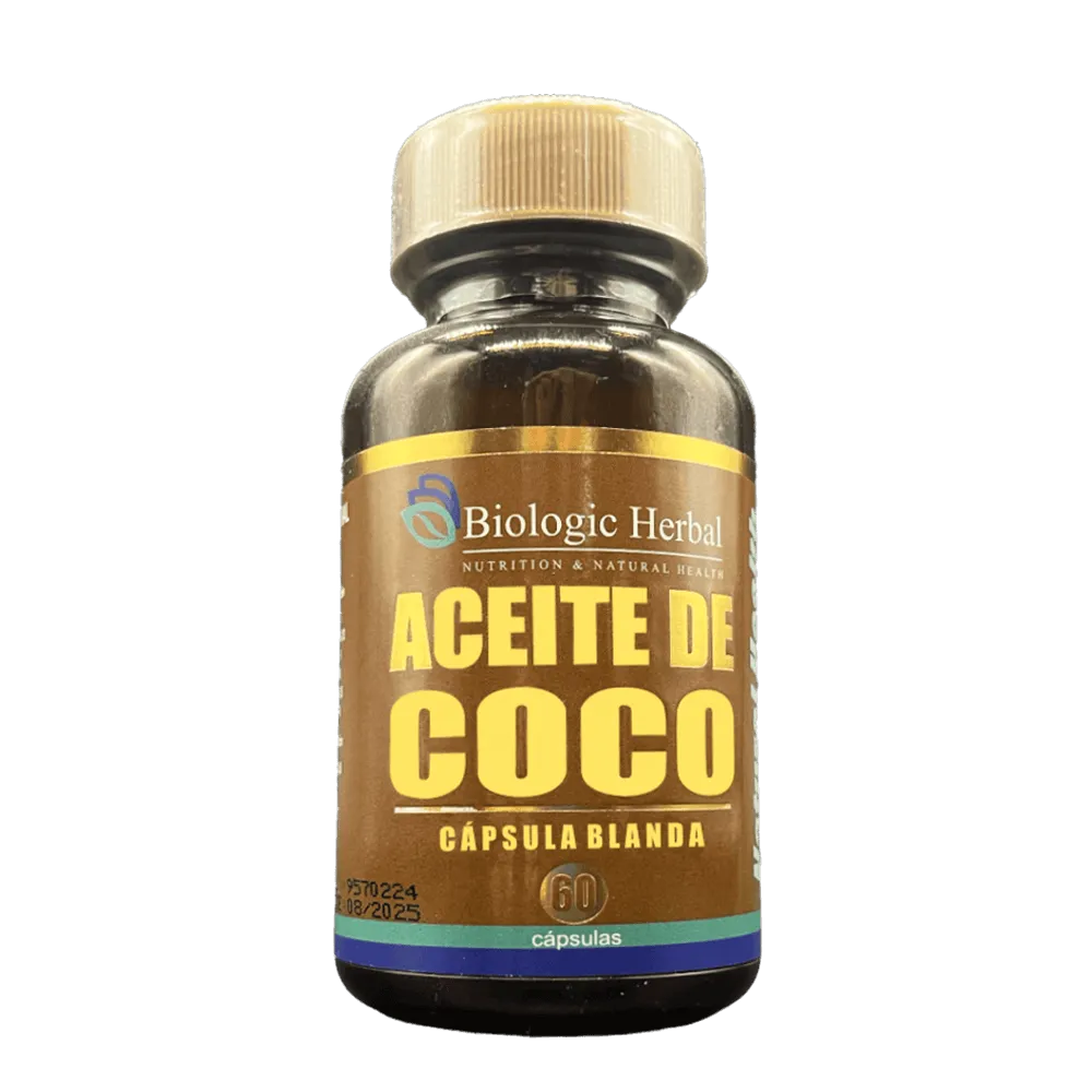 Aceite de Coco - 60 Cápsulas