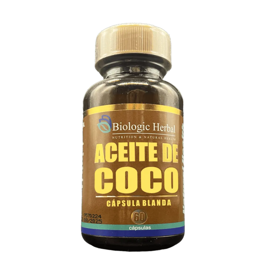 Aceite de Coco - 60 Cápsulas
