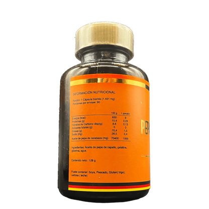 Aceite de Pepa de Calabaza - 90 Cápsulas