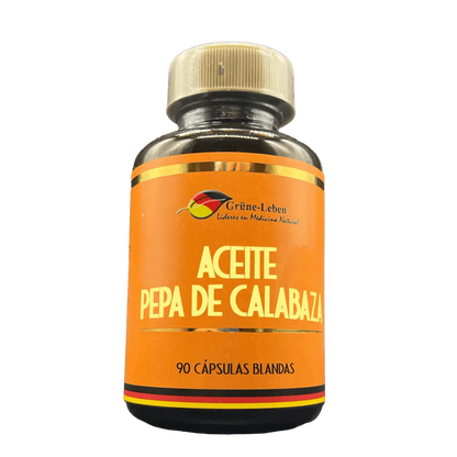 Aceite de Pepa de Calabaza - 90 Cápsulas