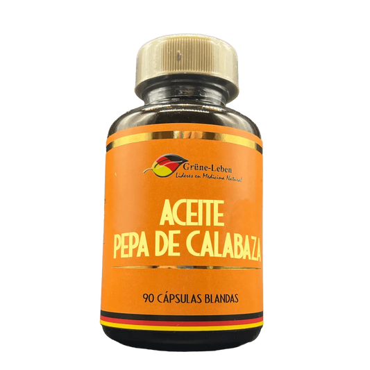 Aceite de Pepa de Calabaza - 90 Cápsulas