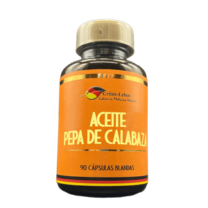 Aceite de Pepa de Calabaza - 90 Cápsulas