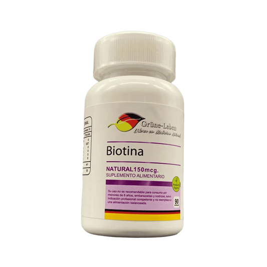 Biotina 150 mcg - 90 Cápsulas