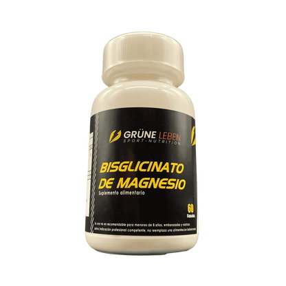Bisglicinato de Magnesio - 60 Cápsulas