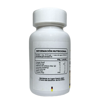 Citrato de Potasio - 60 Cápsulas