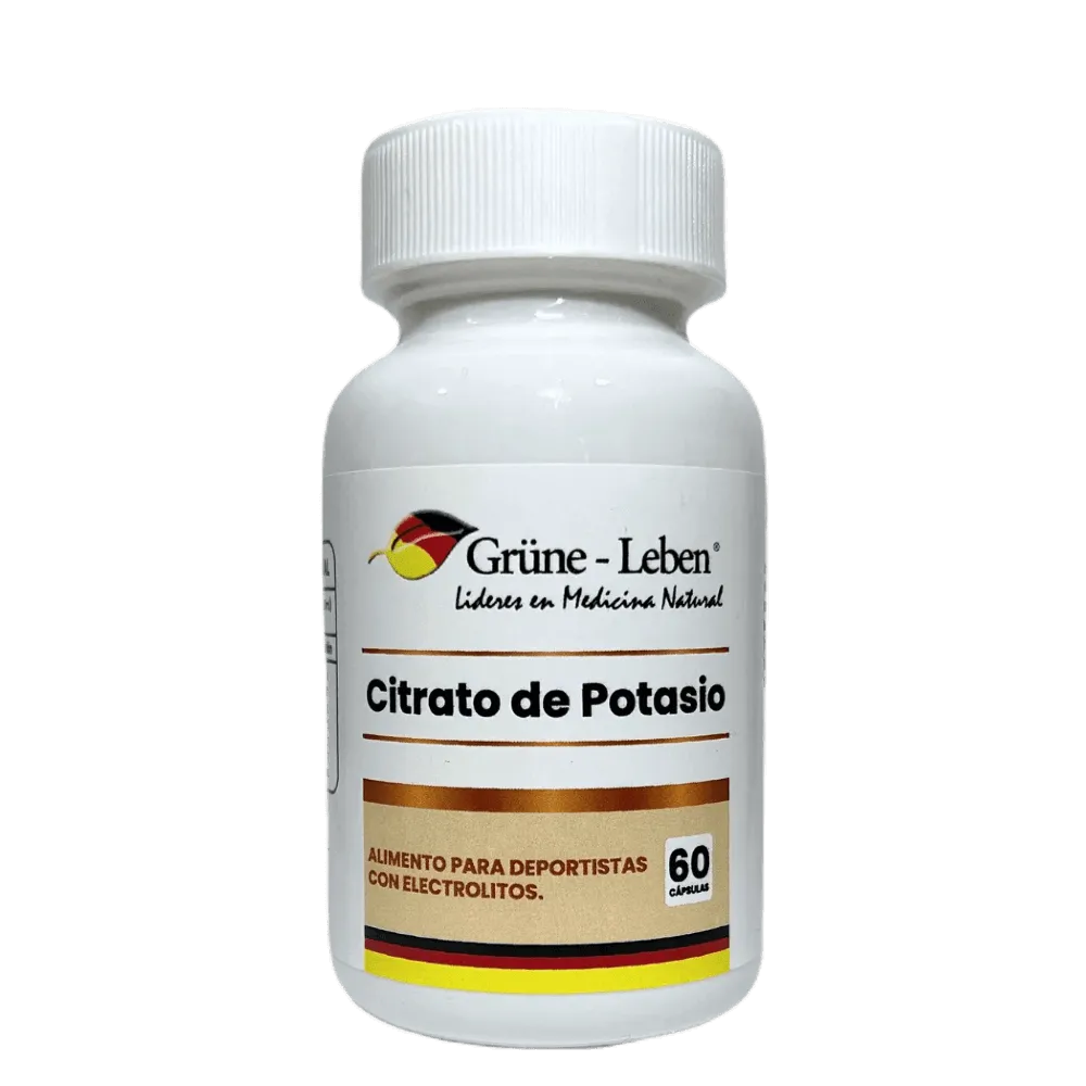 Citrato de Potasio - 60 Cápsulas