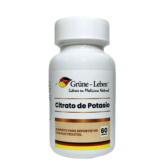 Citrato de Potasio - 60 Cápsulas