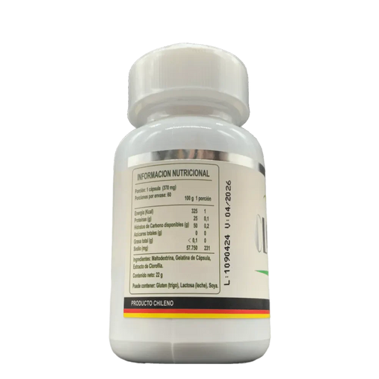 Clorofila - 60 Cápsulas