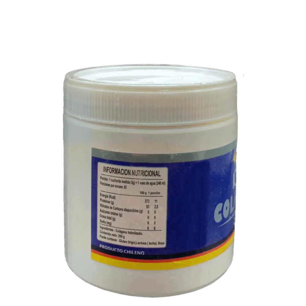 Colágeno Hidrolizado 100% - 250 gr