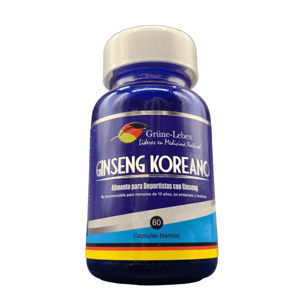 Ginseng Koreano - 60 Cápsulas