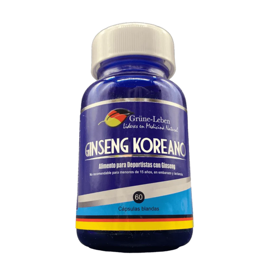 Ginseng Koreano - 60 Cápsulas