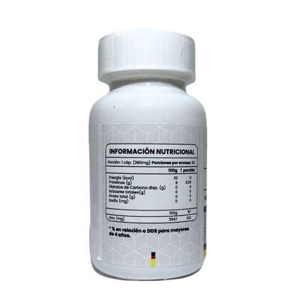 Gluconato de Zinc - 60 Cápsulas