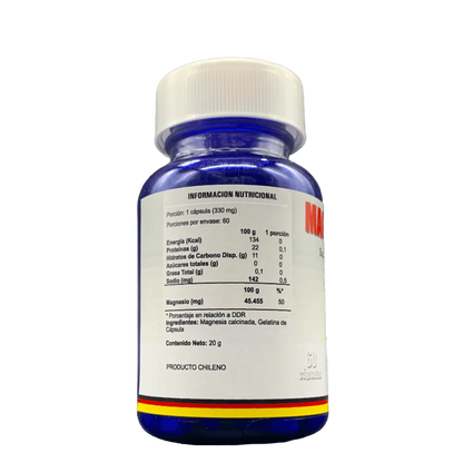 Magnesio - 60 Cápsulas