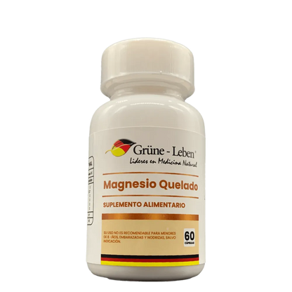 Magnesio Quelado - 60 Cápsulas