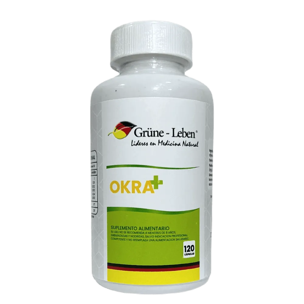 Okra+ (Quimbombó) - 120 Cápsulas