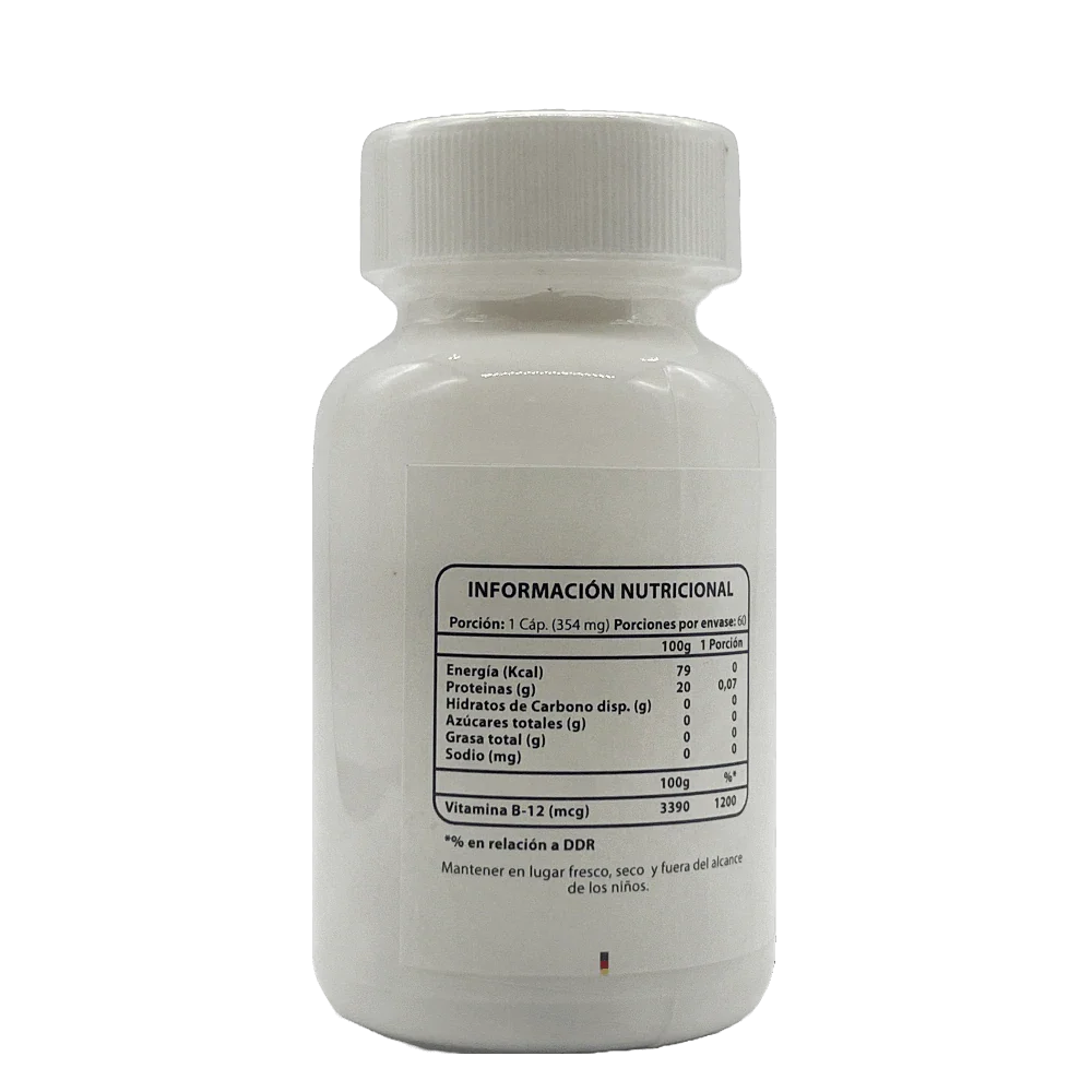 Vitamina B-12 - 60 Cápsulas