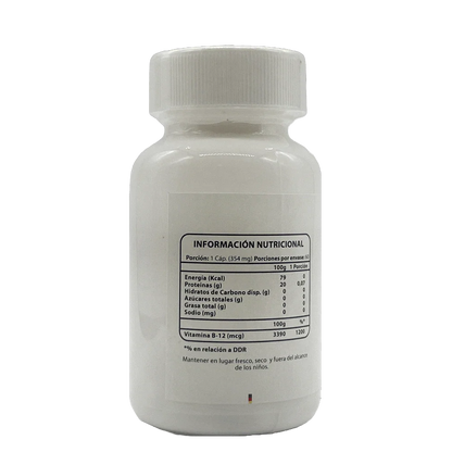 Vitamina B-12 - 60 Cápsulas