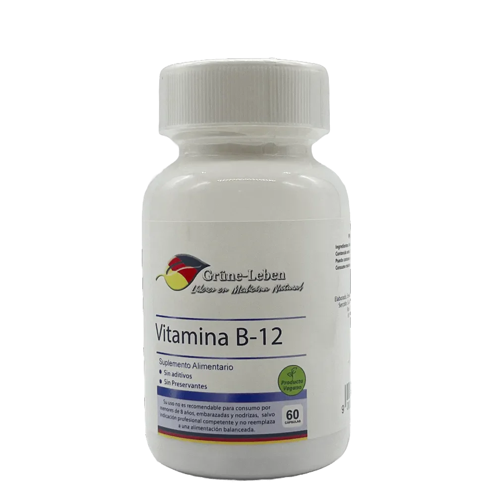 Vitamina B-12 - 60 Cápsulas