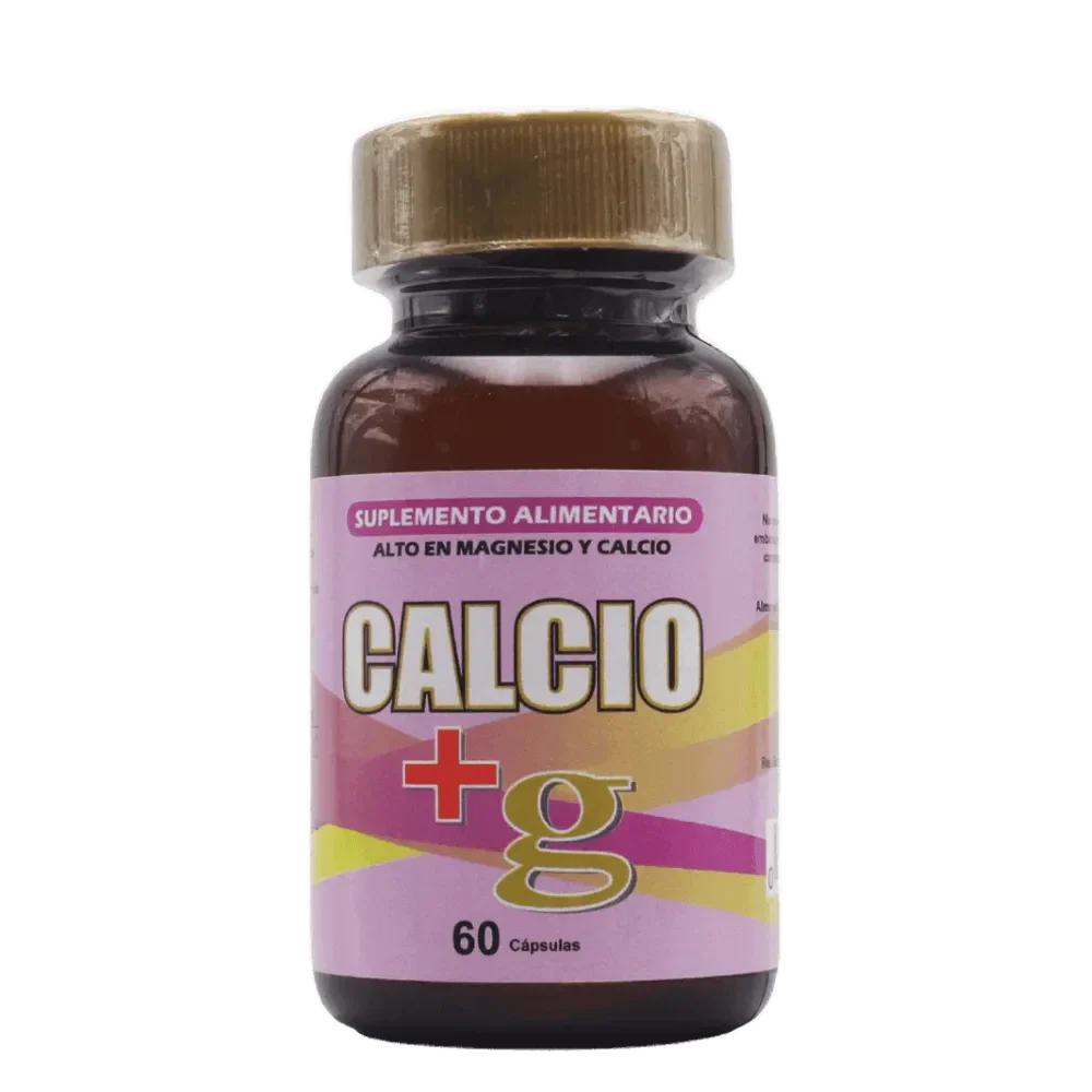 Calcio + G - 60 Cápsulas