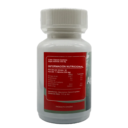 Algas Marinas - 30 Cápsulas