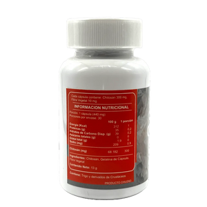 Chitosán - 30 Cápsulas