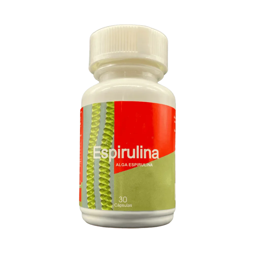 Espirulina - 30 Cápsulas