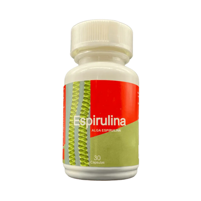 Espirulina - 30 Cápsulas
